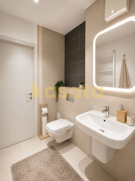 Baba Novac Residence, 3 camere, 82,32 mp, 2 bai, 2 balcoane.
