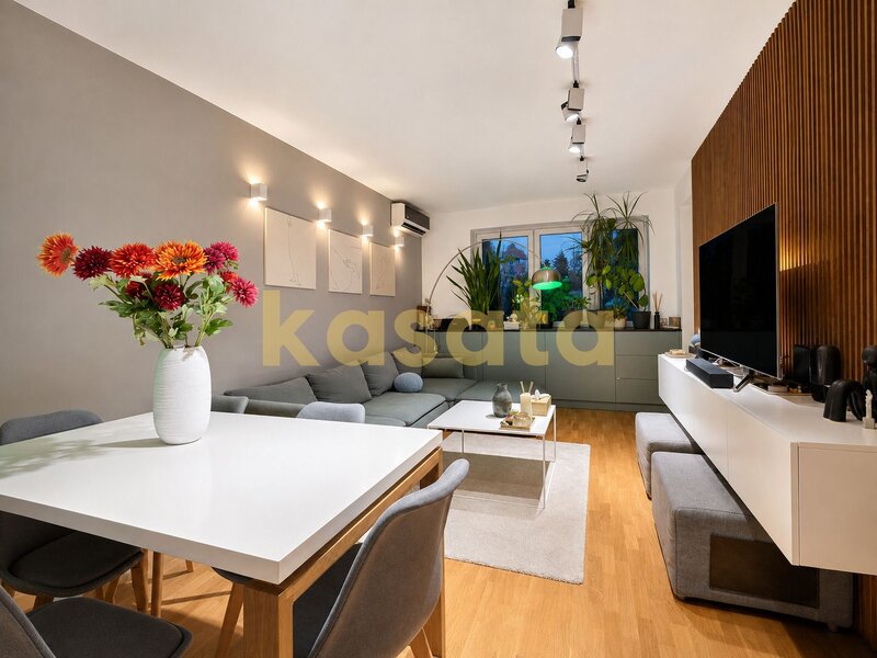 Baba Novac Residence, 3 camere, 82,32 mp, 2 bai, 2 balcoane.