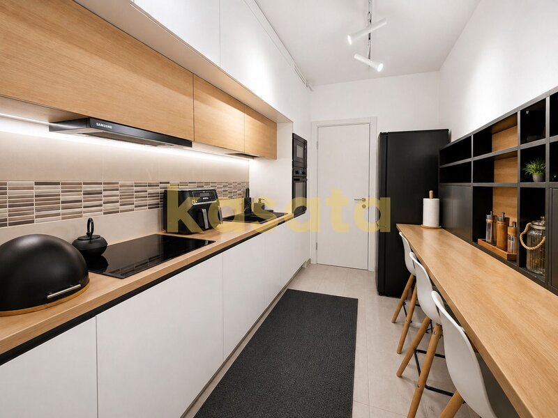 Baba Novac Residence, 3 camere, 82,32 mp, 2 bai, 2 balcoane.