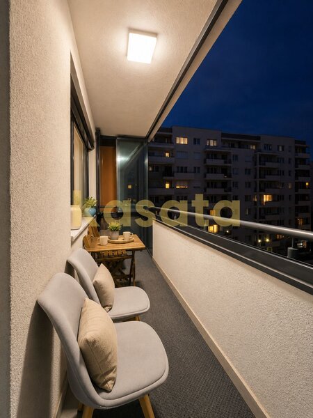 Baba Novac Residence, 3 camere, 82,32 mp, 2 bai, 2 balcoane.